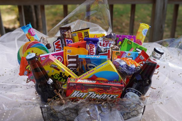 Deluxe Candy Gift Basket