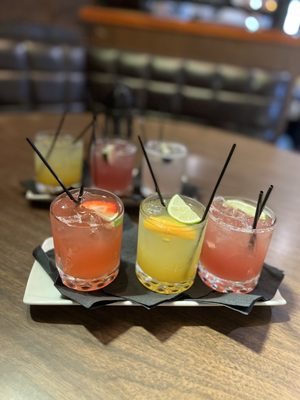 Flights of margaritas