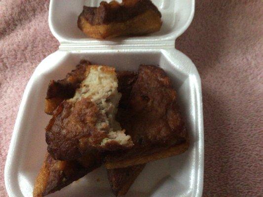 If you order shrimp toast, beware it's pork!