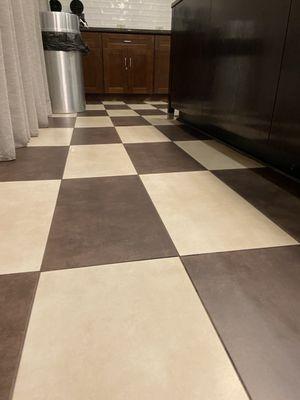 Commercial tile cleaning