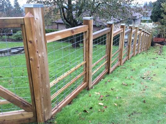 Square galvanized post caps will protect your posts from rain or sun for years to come.