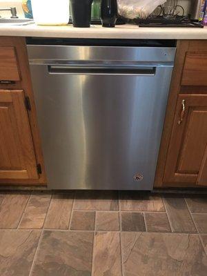 Installed a dishwasher