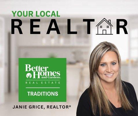 BHGRE TRADITIONS 
 JANIE GRICE, REALTOR®
 O: 228.285.7335 
 C: 601.508.5322