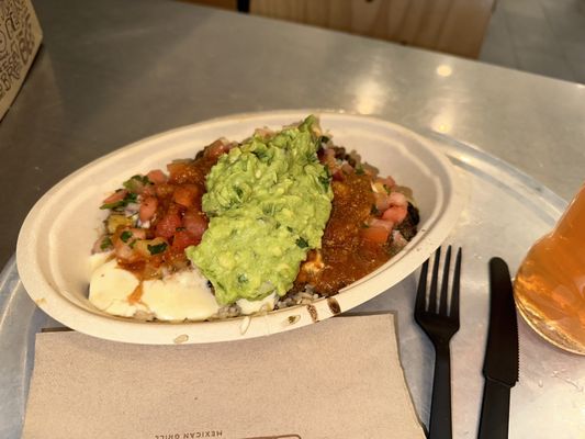 Carne asada plate