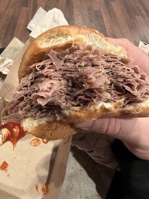 Half Pound Roast Beef