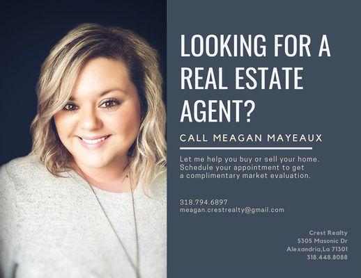 Call me today for all of your real estate needs!