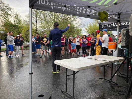 The Bozeman Beer Mile 2018. Bozeman Brewing.