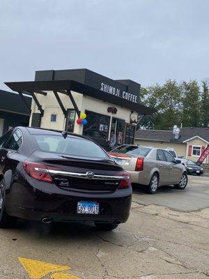 Drive-Thru Coffee Box! Windows on both sides!