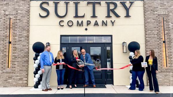 Huntsville Chamber and Sultry Ribbon cutting