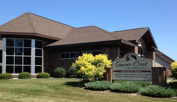 The office of Sawyer Creek Orthodonics in Oshkosh, WI