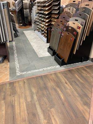 Checking out Mielke Brothers for some new flooring for my condo!