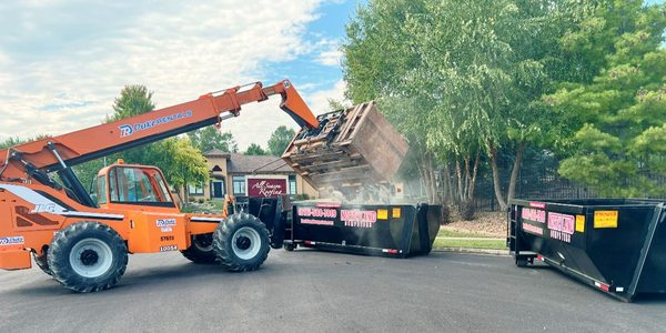 Construction Dumpster Rentals in Kansas City, Missouri & Parkville Missouri.