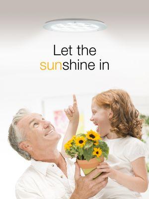 Solatube Skylights can brighten any room in 2 hours.