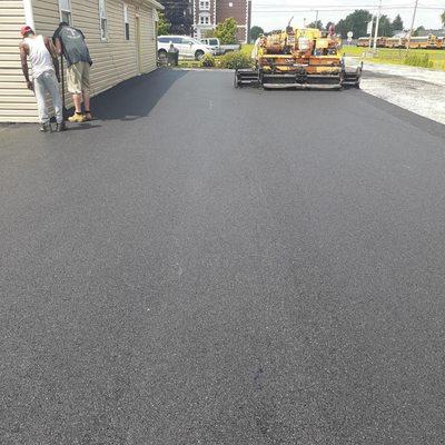 Commercial Parking lot installation, Summerville South Carolina