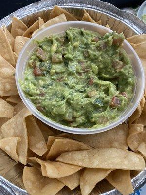 Guacamole con Nachos