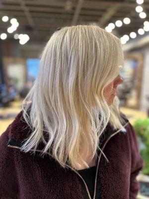 Nordic white! How bright do you like your blonde?