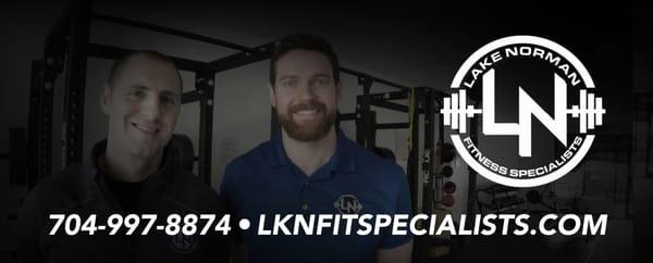 Jonathan Brawley & Josh Soper, Co-Owners and Personal Trainers at Lake Norman Fitness Specialists