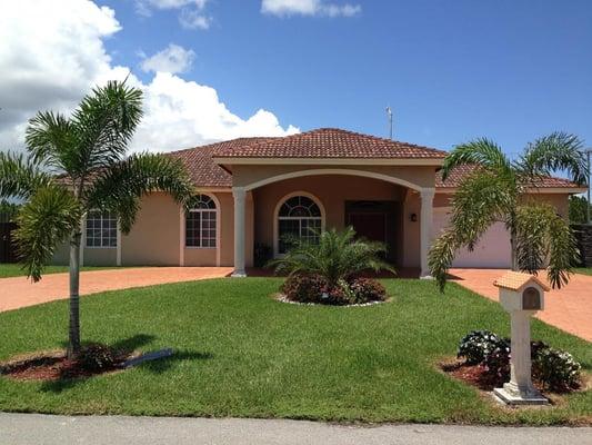 A beautiful Miami home with new impact windows and doors.