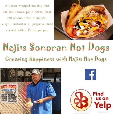 Creating happiness with every haji hotdog!