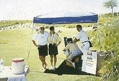 Golf Tournament  Seated Massage