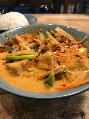 Coconut curry.