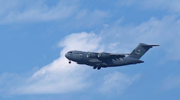 NAS Whidbey flight over the park.