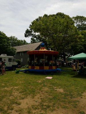 Annual carnival next to Grist Mill