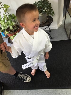 My son loves his Tiny Tigers Karate Class! He turned 4 in early March.