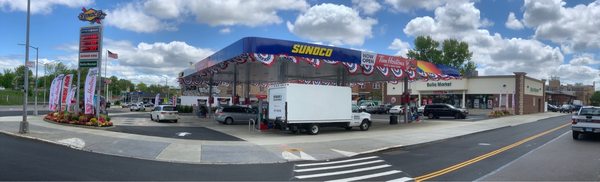 Replaced the Gulf gas station & Savvy carwash & lube