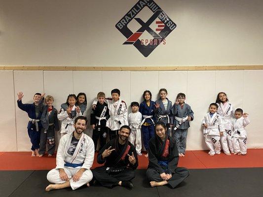 Youth BJJ crew...