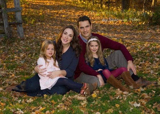 Outdoor family portrait photo taken by You-nique Photography by Rebecca Miles photographer on location  Palmyra, NY Joseph Sm...