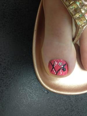 Toe design, tried it out!