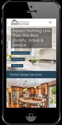 BSH Home Design - Leadingdots designed their new website