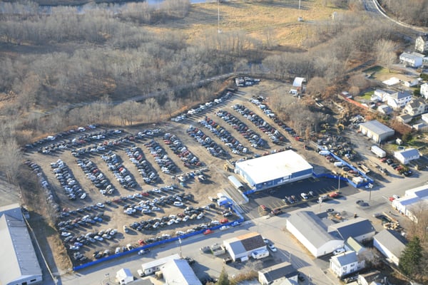 Aerial View of Bill's Auto Parts