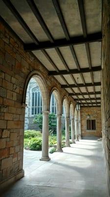 Hallway leading to Law School quad...well done!