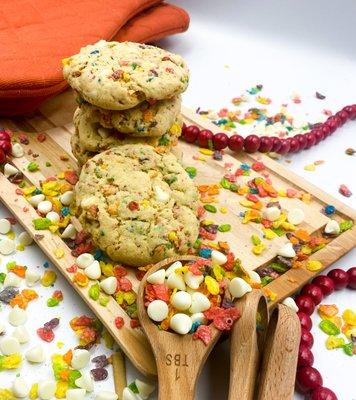 Fruity pebble cookies