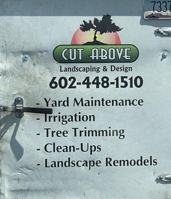 Cut Above Landscaping & Design