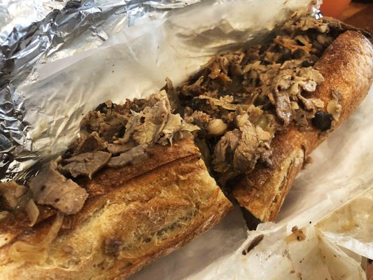 Mushroom Cheesesteak