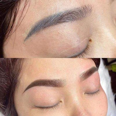 Powder brows