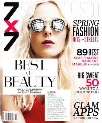 Best of Beauty, 7x7 Magazine, March 2015