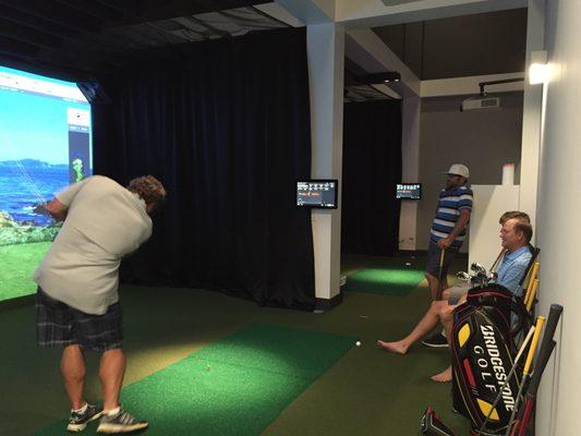 4 bay HD-Golf simulator, Mission Viejo CA