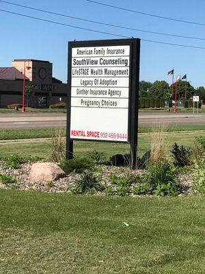 Apple Valley Location Located on the corner of Cedar and 42.