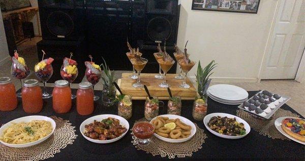 Just a cute little girls night get together, and still the presentation was super!