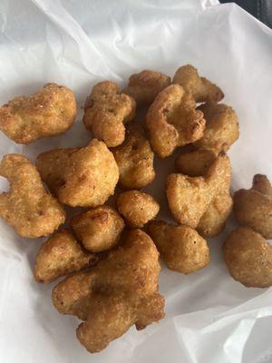 Deep fried cauliflower