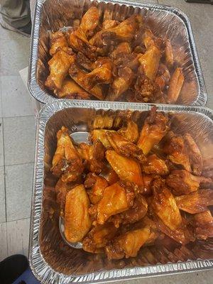 Fresh jumbo buffalo wings