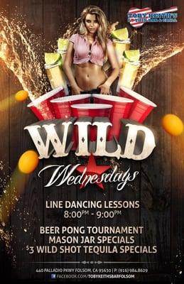 Beer Pong Tournament every Wednesday at Toby Keith's I Love this Bar & Grill in Folsom, CA