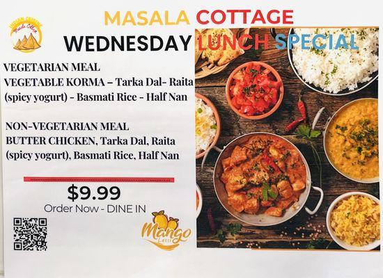 Wednesday Lunch Special!