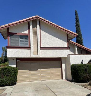 Exterior house painting in Upland