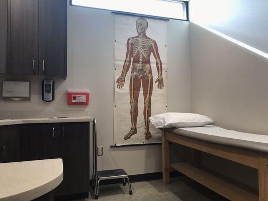 Very new, clean patient rooms