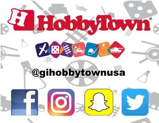 Find us on Social Media!